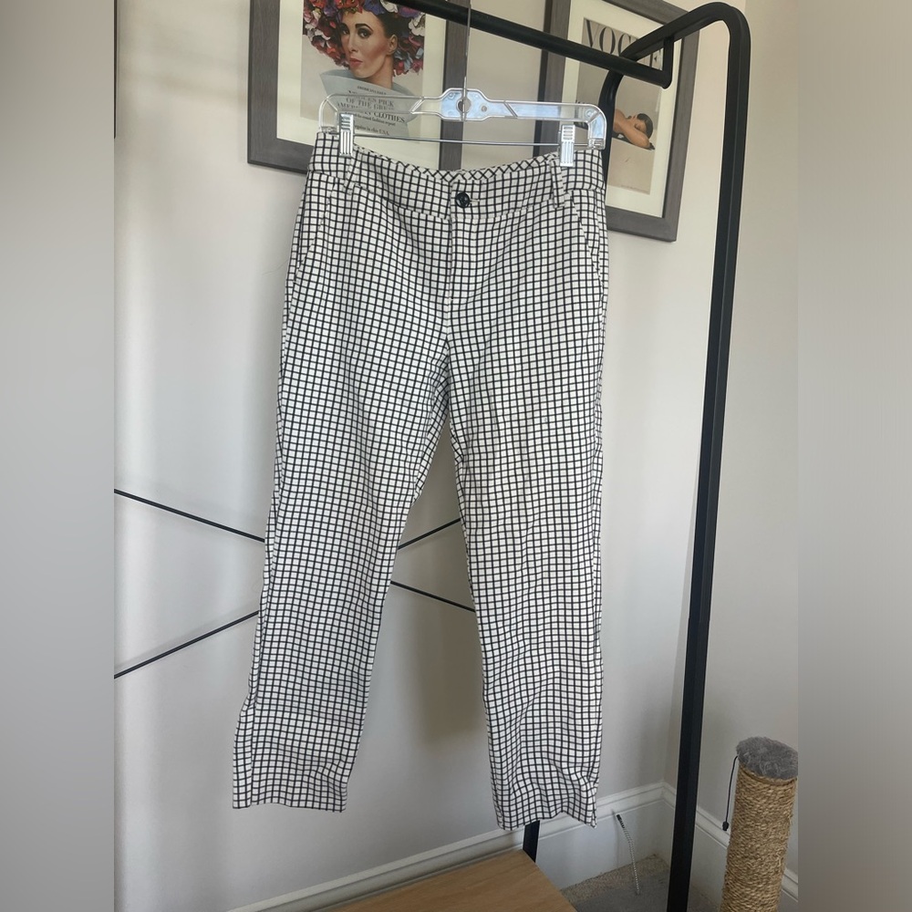 Cabi printed work trousers straight leg